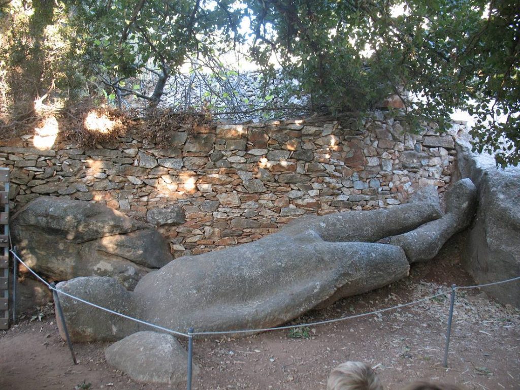 Kouros Statue in Melanes