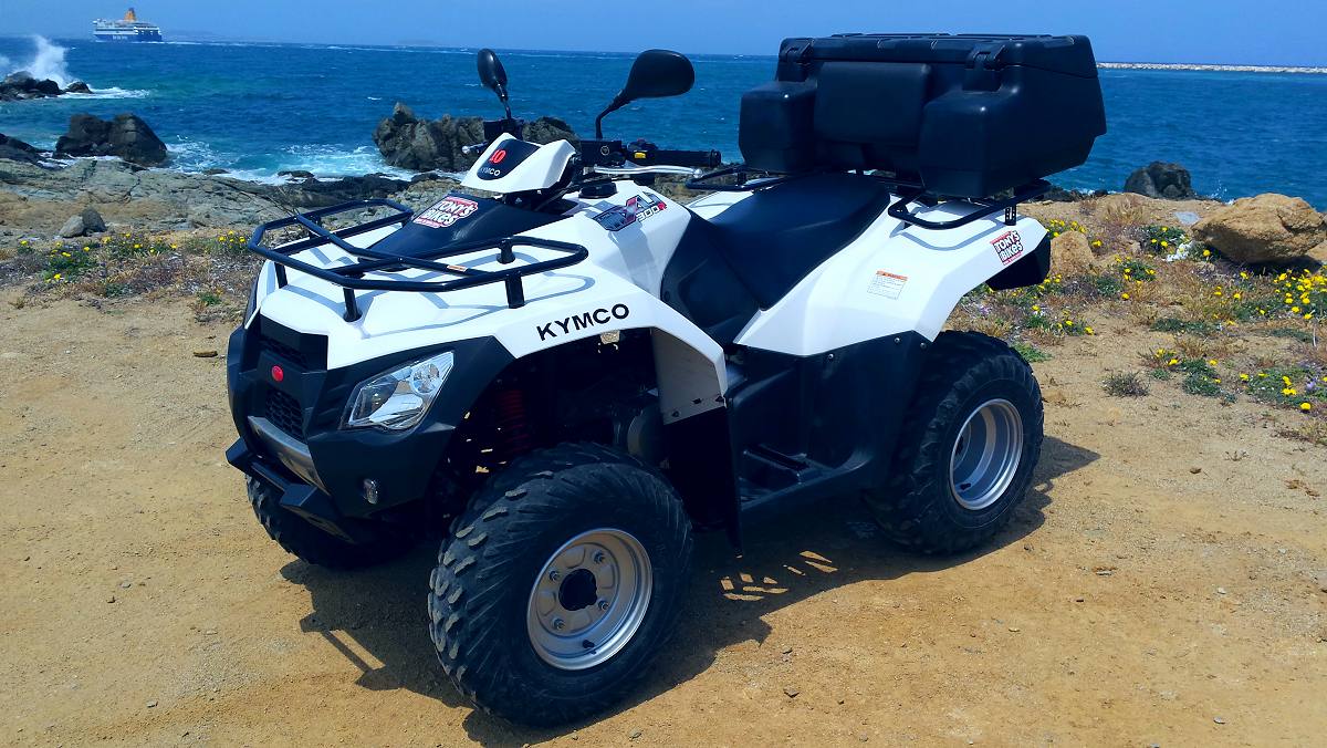 Title text Kymco MXU 300R